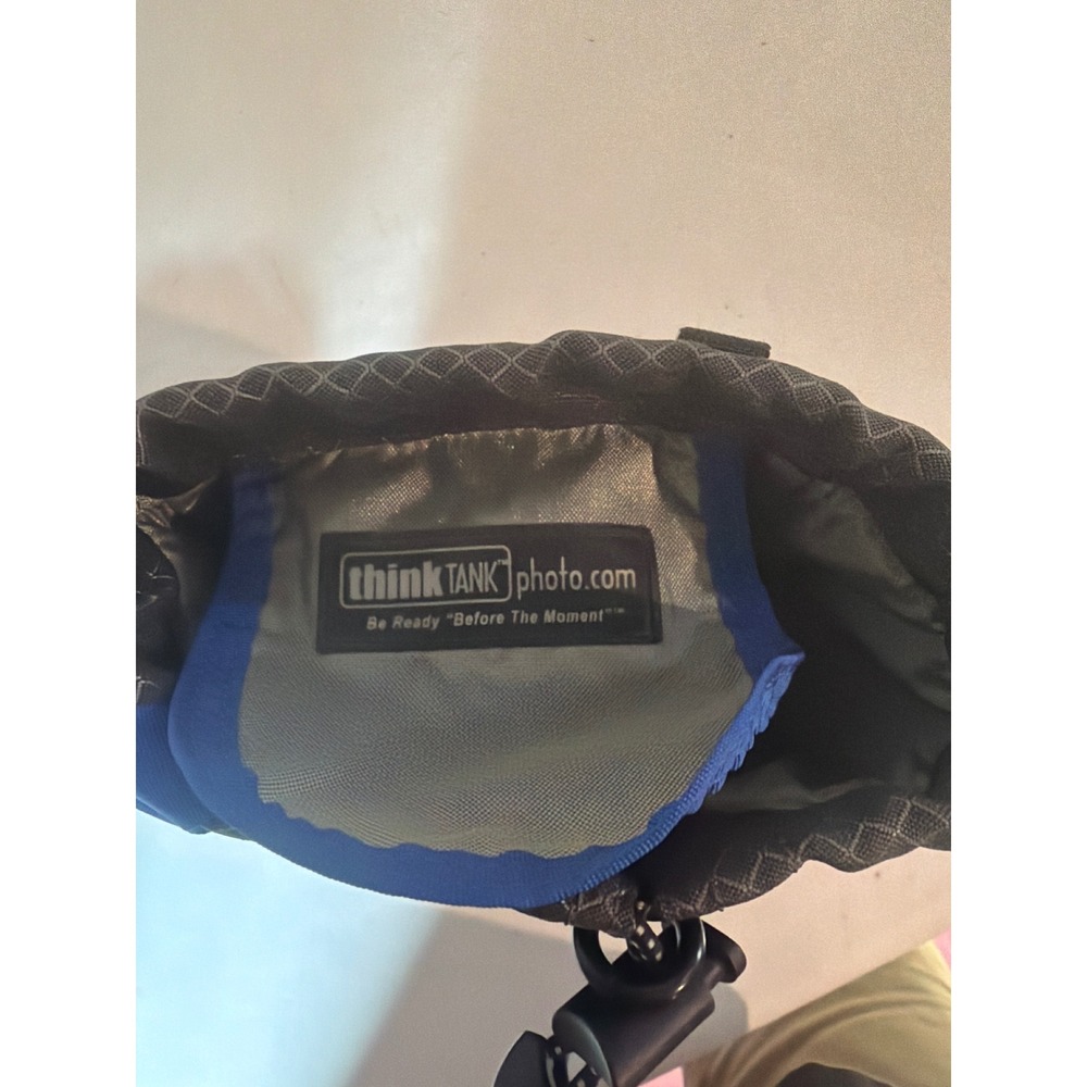 Think Tank Photo Lens Changer 50 V2.0 Camera Lens Pouch Case Black Gray - Picture 4 of 5